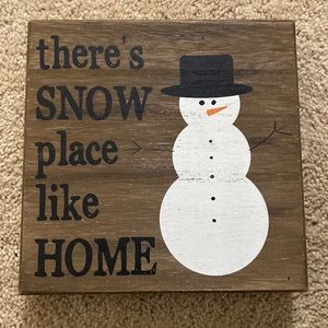 Snow decor